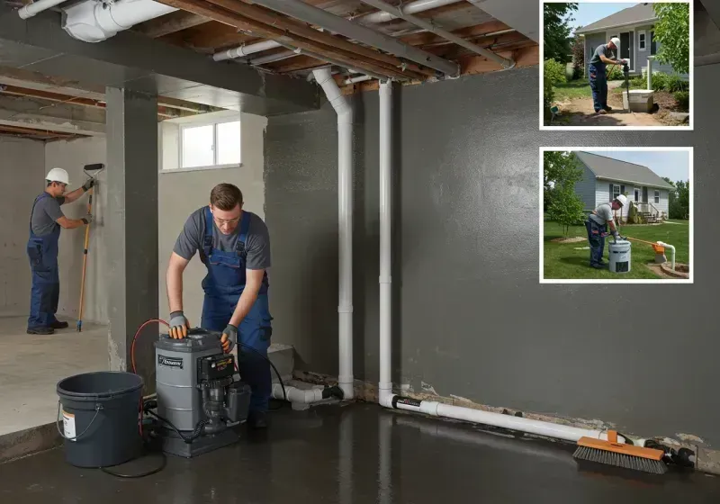 Basement Waterproofing and Flood Prevention process in Madison Heights, MI